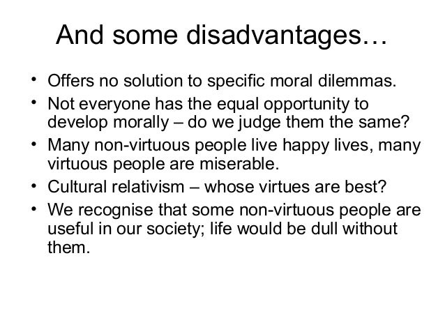 filipino culture advantages and disadvantages what are some of the implications of cultural relativism if it turns out to be true?
